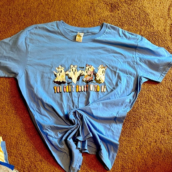 Gildan Tops - Ghost Graphic Tee You Can’t Ghost With Us